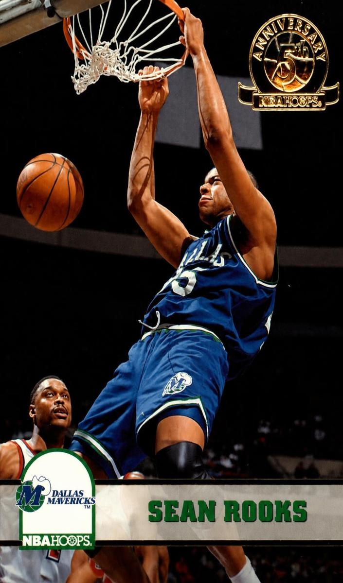 1993 Hoops Sean Rooks #49 card