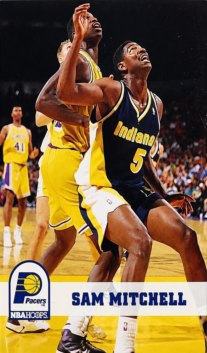 1993 Hoops Sam Mitchell #88 card