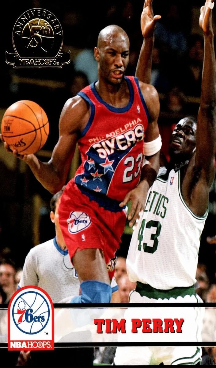 1993 Hoops Tim Perry #166 card