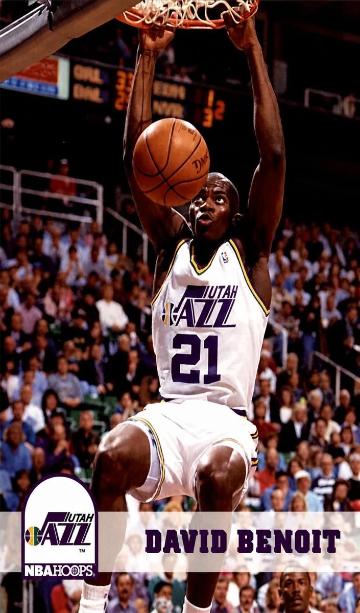 1993 Hoops David Benoit #213 card