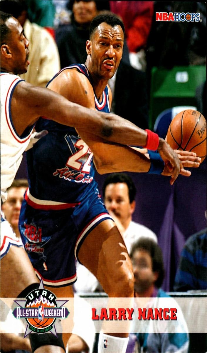 1993 Hoops Larry Nance #266 card
