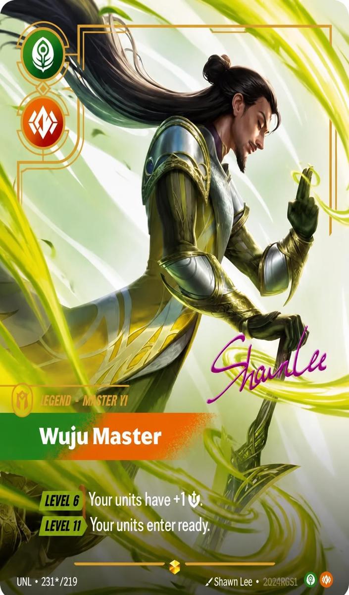 2026 Master Yi - Wuju Master [Signature] #231
