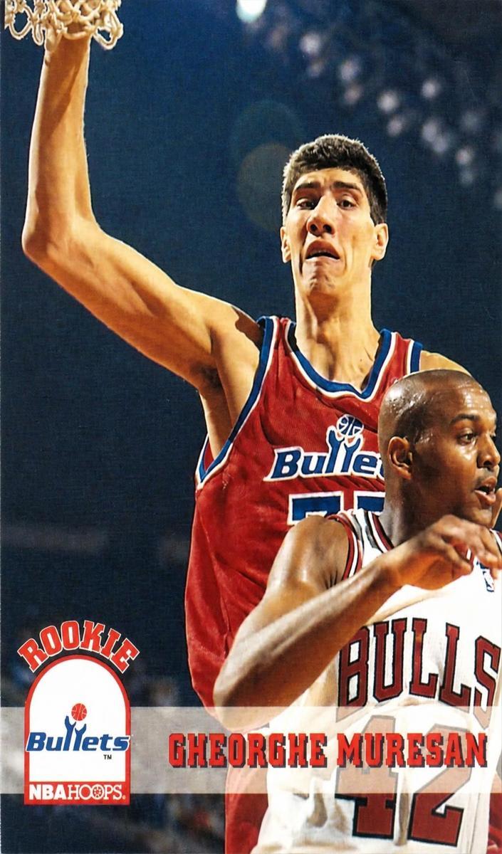 1993 Hoops Gheorghe Muresan #418 card