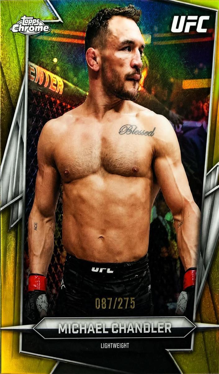 2026 Michael Chandler [Yellow Refractor] #159
