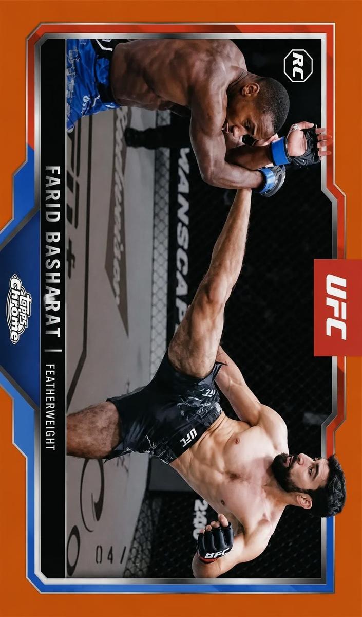 2025 Farid Basharat [Orange Refractor] #132