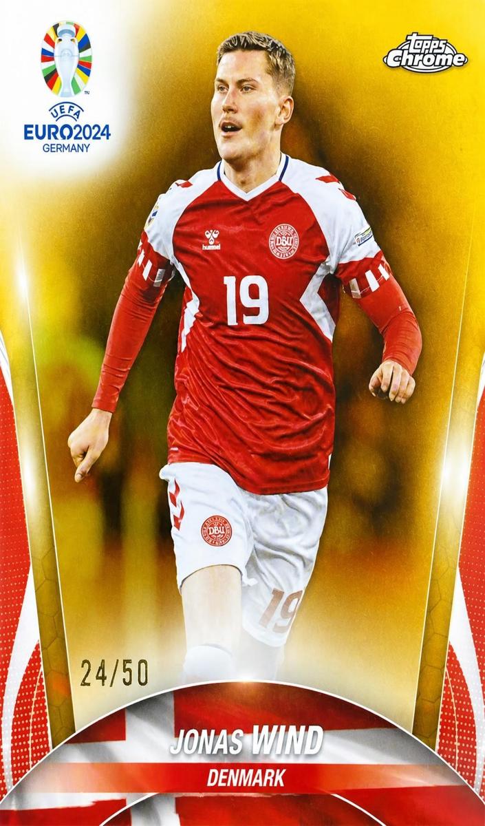 2024 Jonas Wind [Gold Refractor] #25