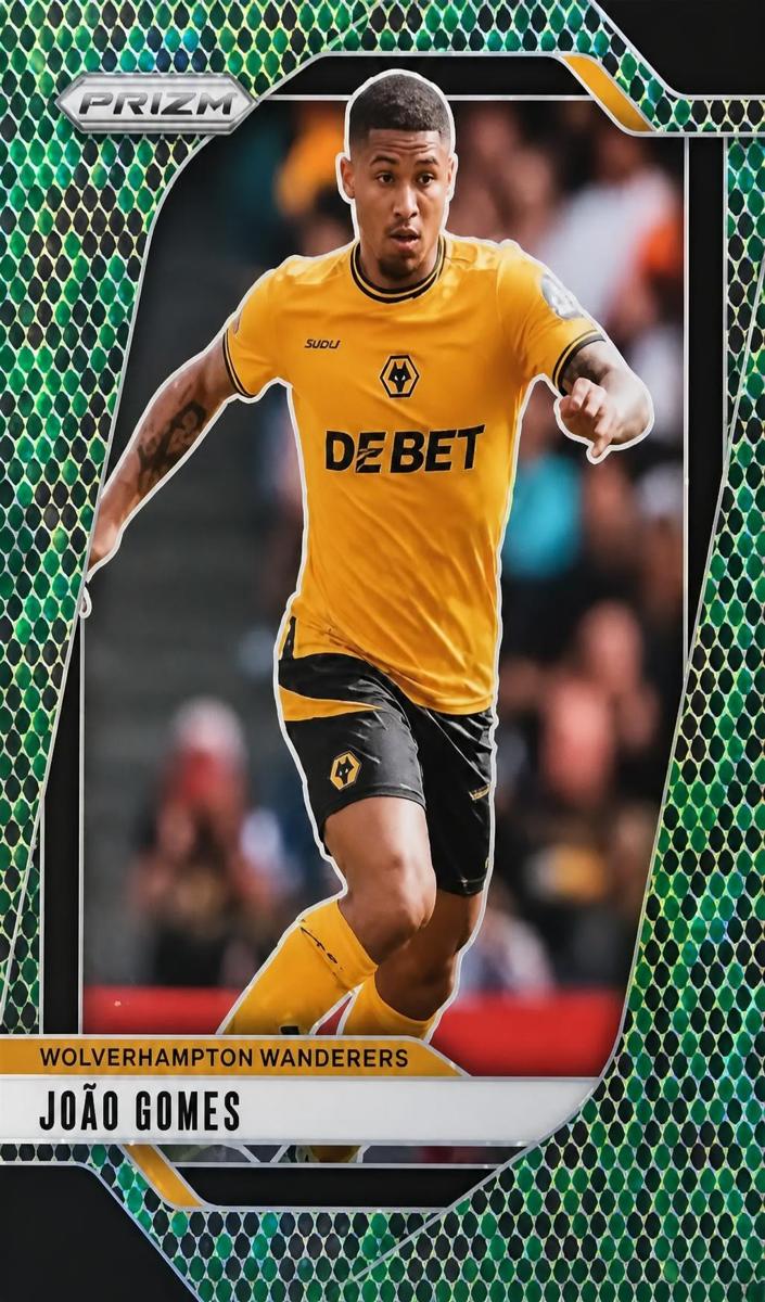 2024 Panini Prizm Premier League Joao Gomes [Snakeskin] #215 card