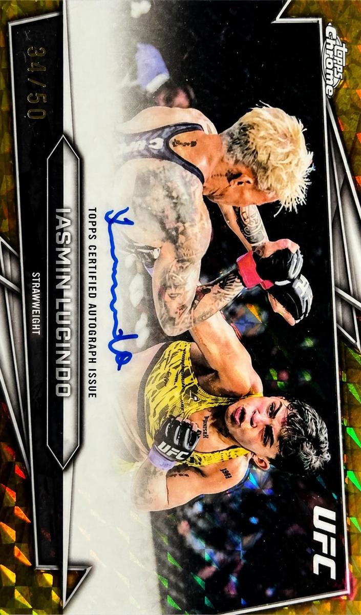 2026 Iasmin Lucindo [Gold Geometric Refractor] #BAV-IL