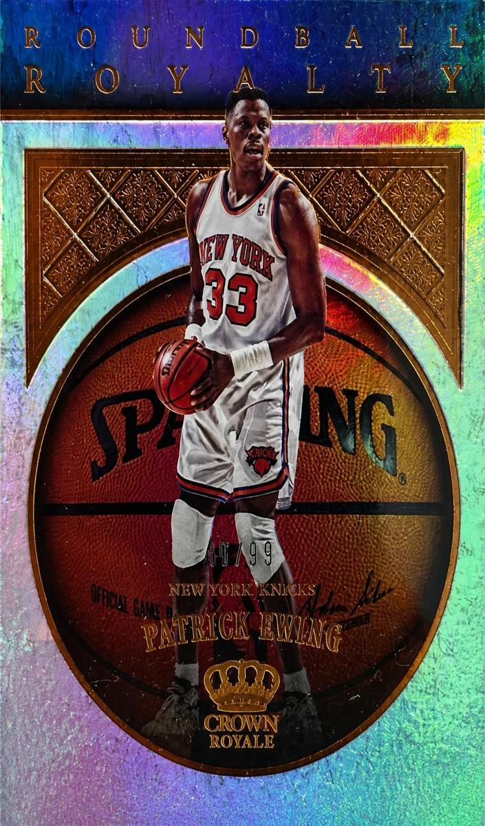 2017 Panini Crown Royale Patrick Ewing [Green] #RR-23 card