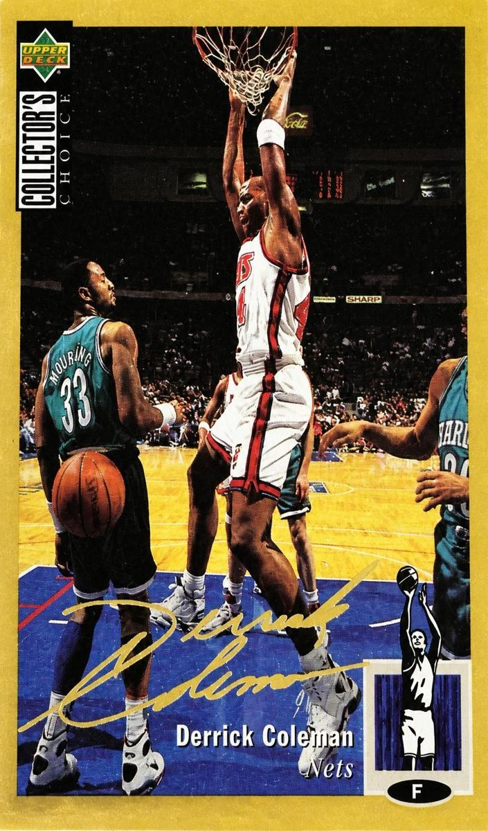 1994 Derrick Coleman [Gold Signature] #44