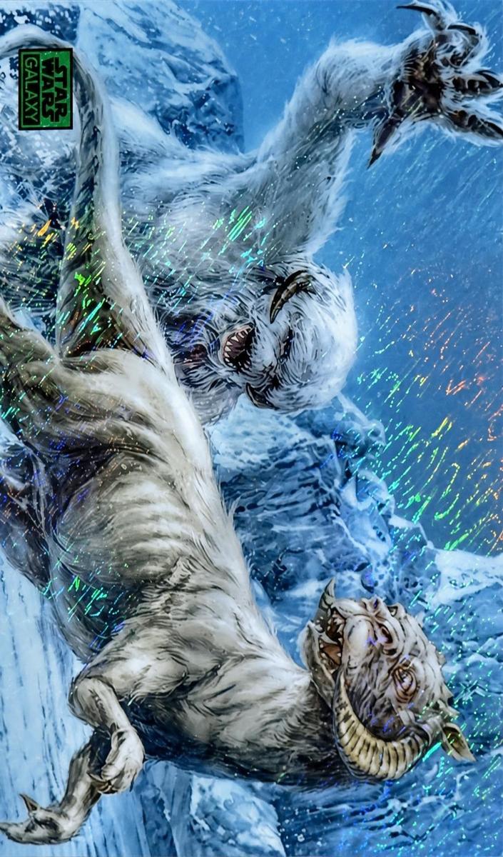 2026 Life On Hoth [Green Shimmer Refractor] #80