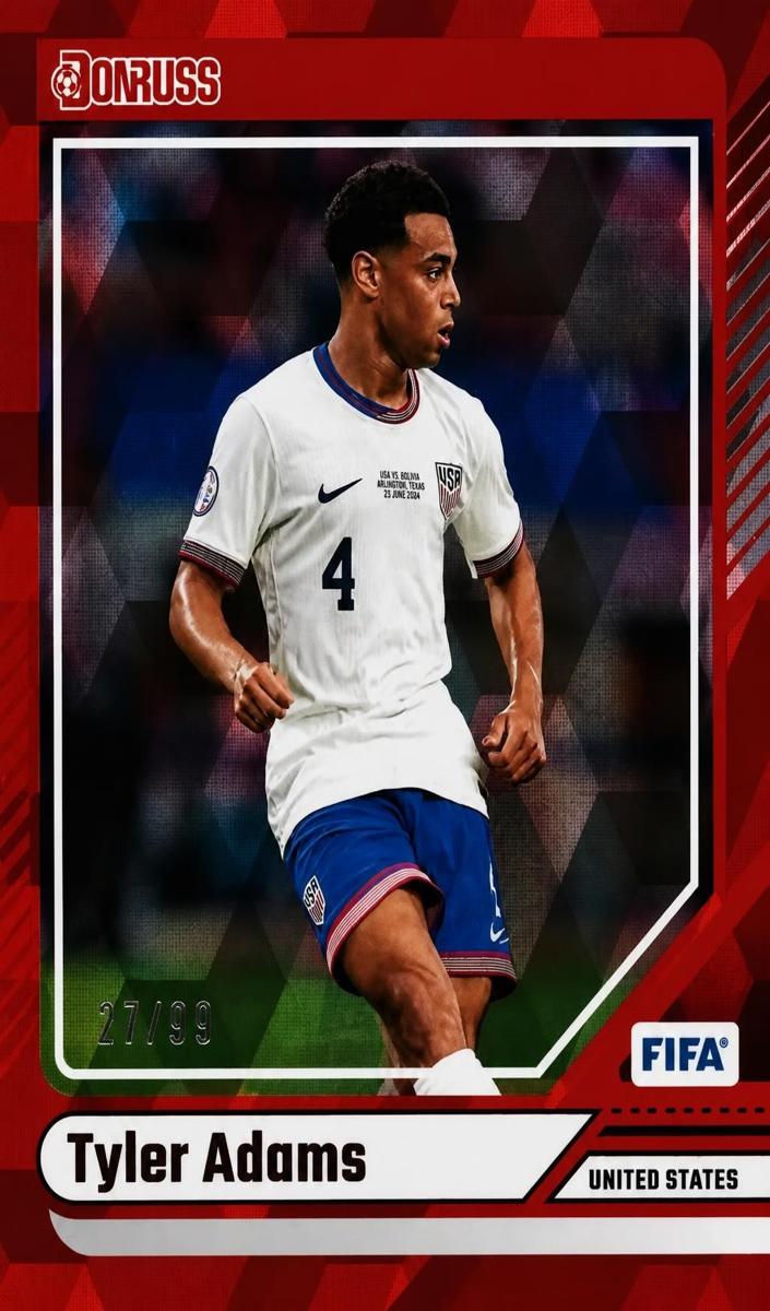 2024 Tyler Adams [Red Cubic] #5