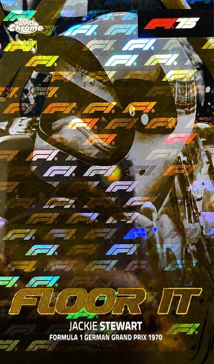 2025 Jackie Stewart [Gold LogoFractor] #FI-4
