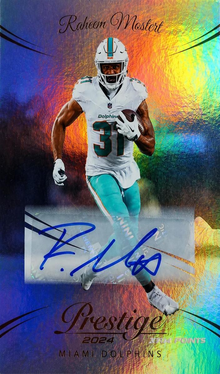 2024 Panini Prestige Raheem Mostert #185 card