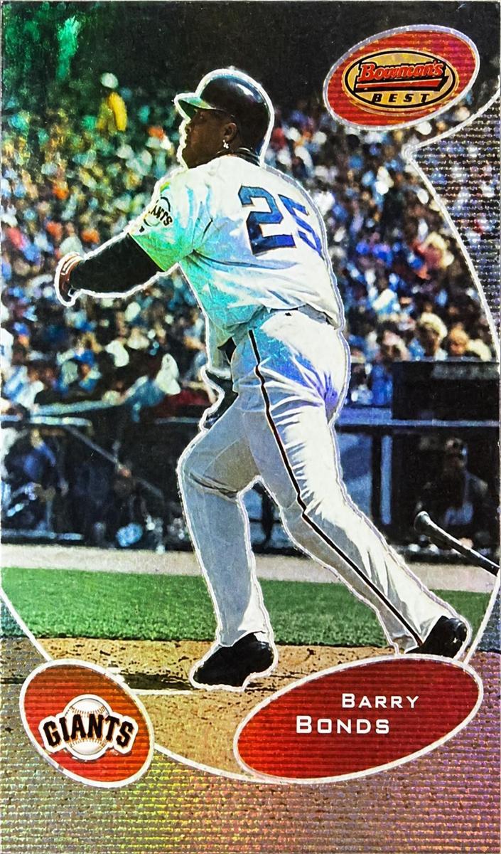 2003 Bowman's Best Barry Bonds #BB-BLB card