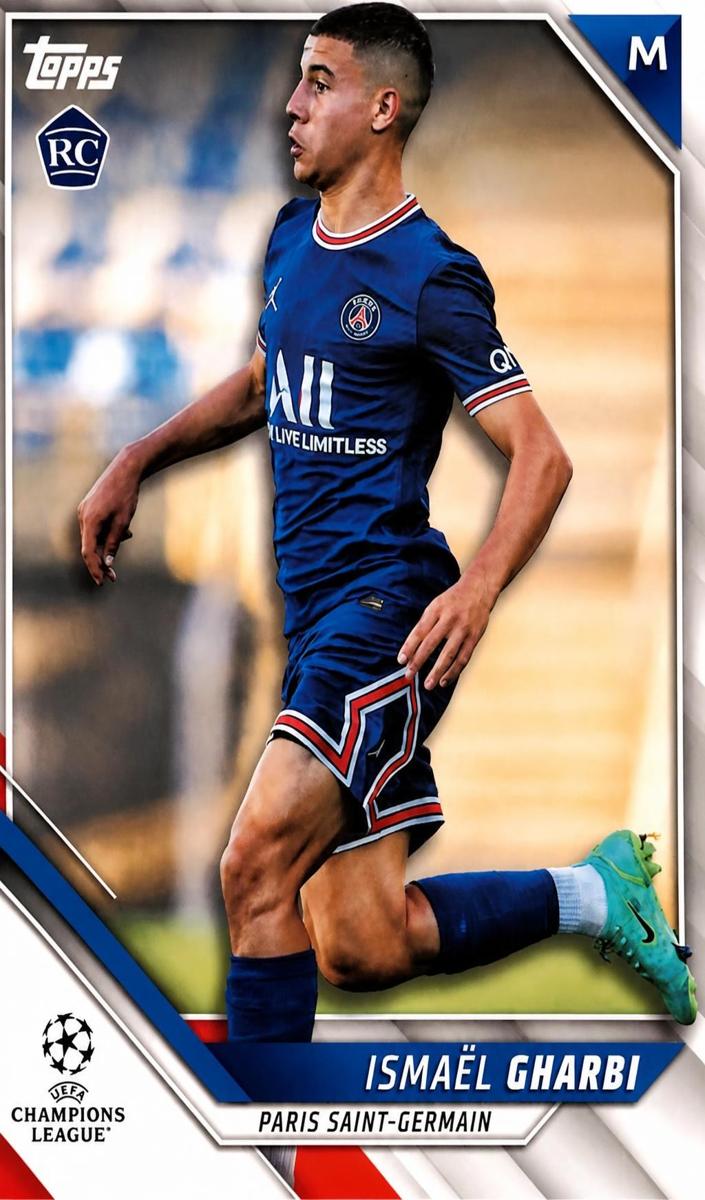 2021 Topps UEFA Champions League Ismael Gharbi #104 card