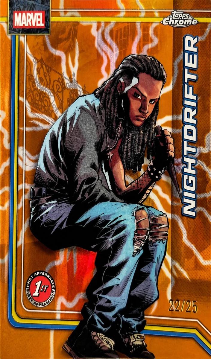 2026 Nightdrifter [Storm's Orange Lightning Refractor] #88