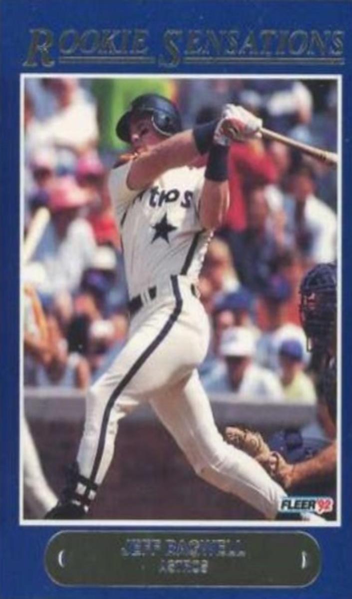 1992 Fleer Rookie Sensations Jeff Bagwell #4 card