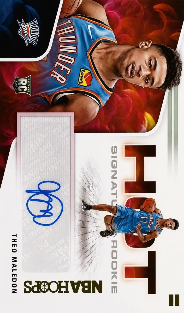 2020 Panini Hoops Theo Maledon #HR-THE card