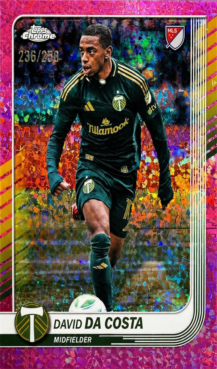 2025 David da Costa [Pink Mini-Diamonds Refractor] #76