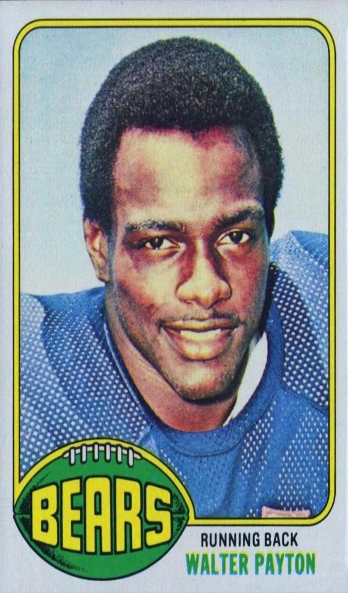 Walter Payton 1976 Topps Football