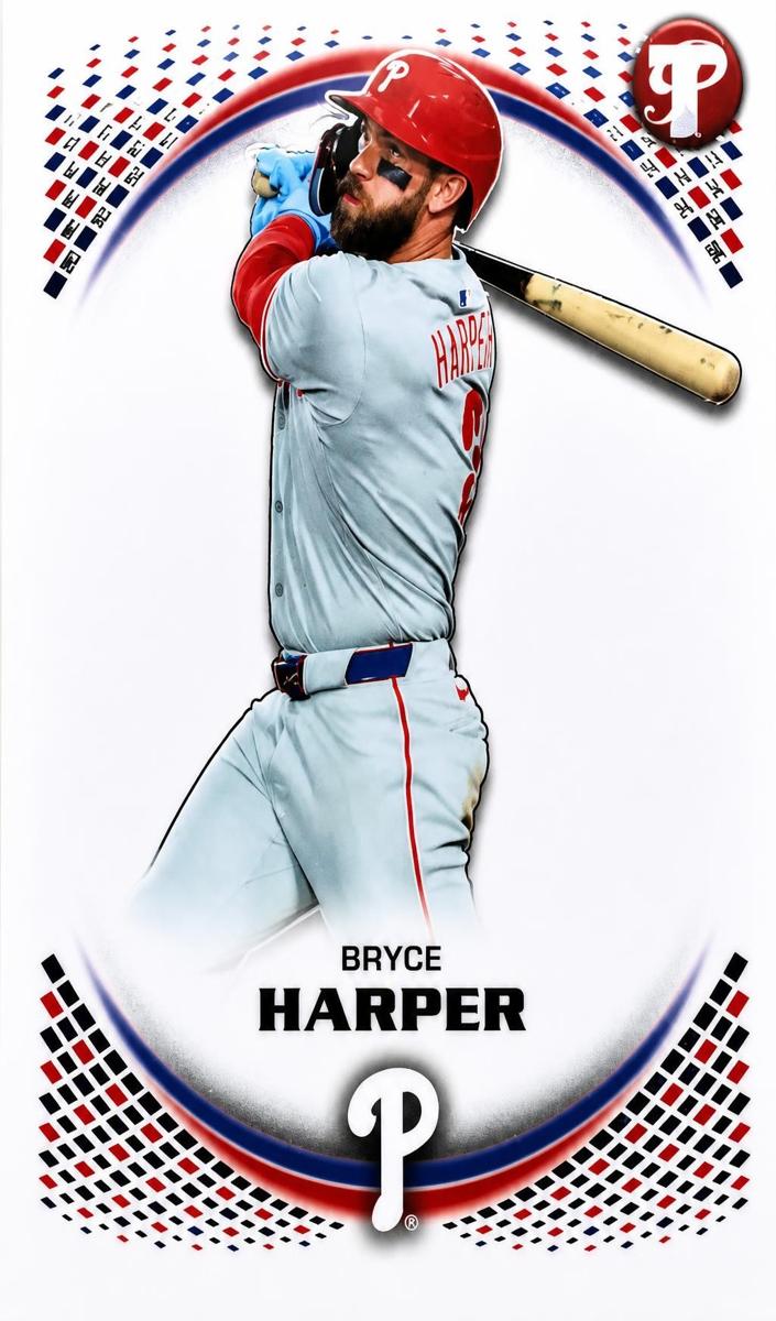 2026 Topps Pristine Bryce Harper #68 card