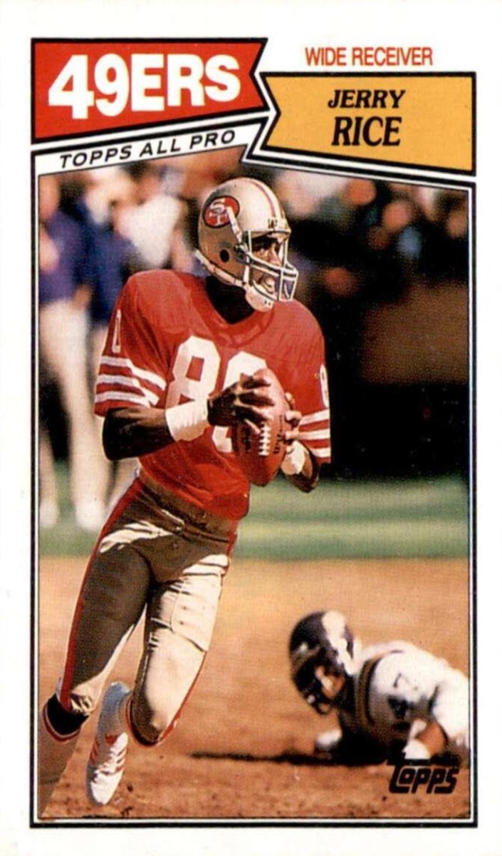 Jerry Rice 1987 Topps Football All Pro