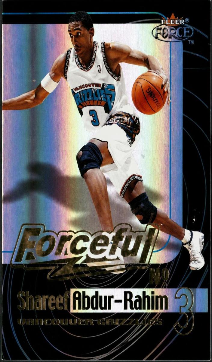 1999 Shareef Abdur-Rahim [Forcefield] #11 F