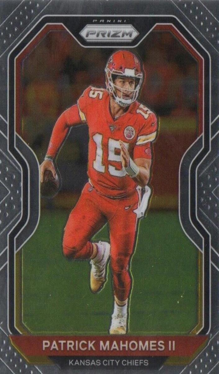 2020 Panini Prizm Patrick Mahomes II [Red Ice] #124 card