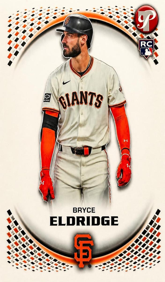 2026 Bryce Eldridge [Gold Refractor] #77