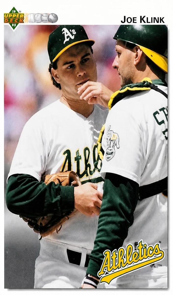 1992 Upper Deck Joe Klink #530 card