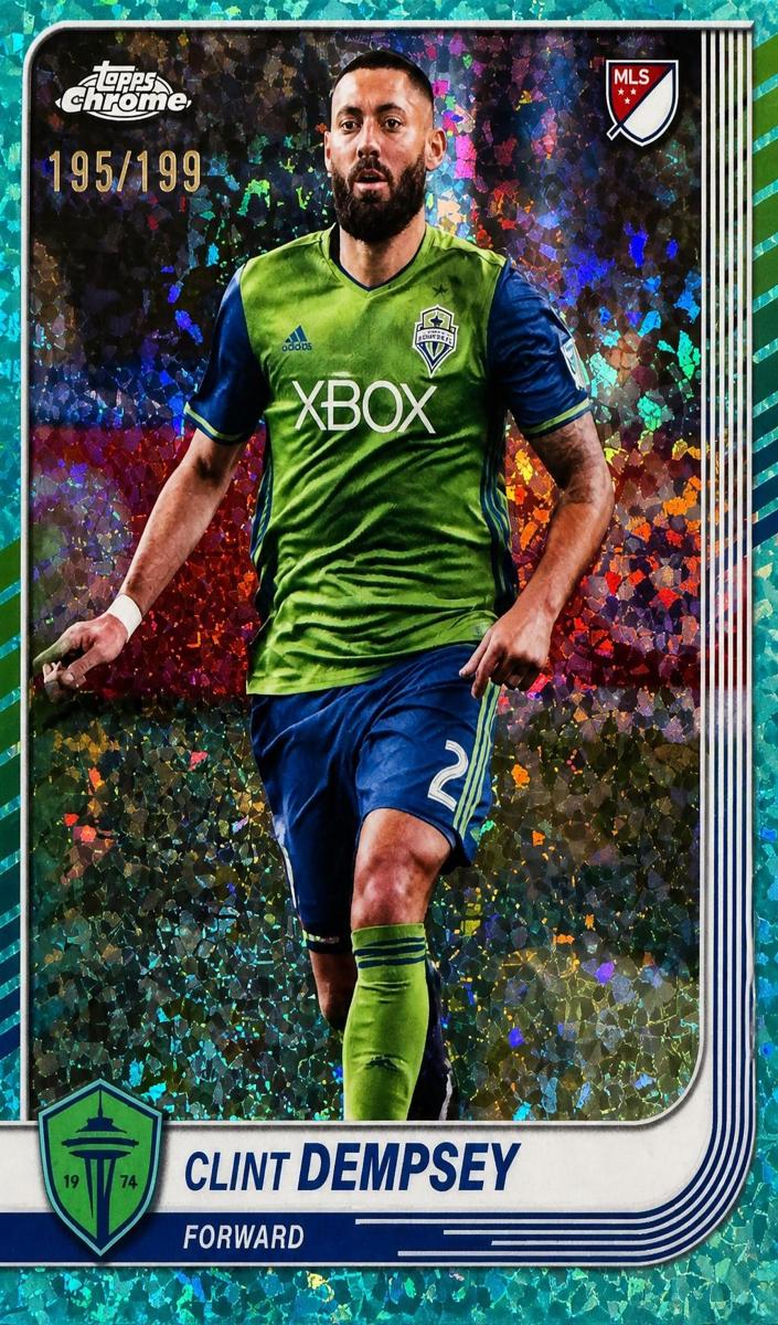 2025 Clint Dempsey [Aqua Mini-Diamonds Refractor] #150