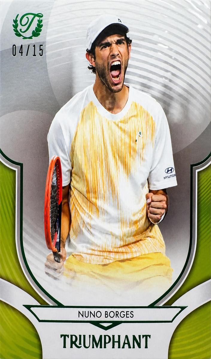 2025 Nuno Borges [Tennis Ball Yellow Foil] #33