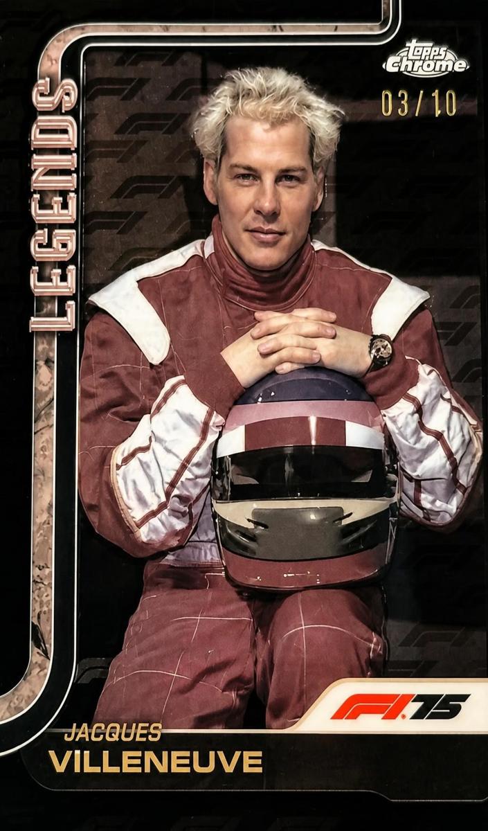 2025 Jacques Villeneuve [Black LogoFractor] #163