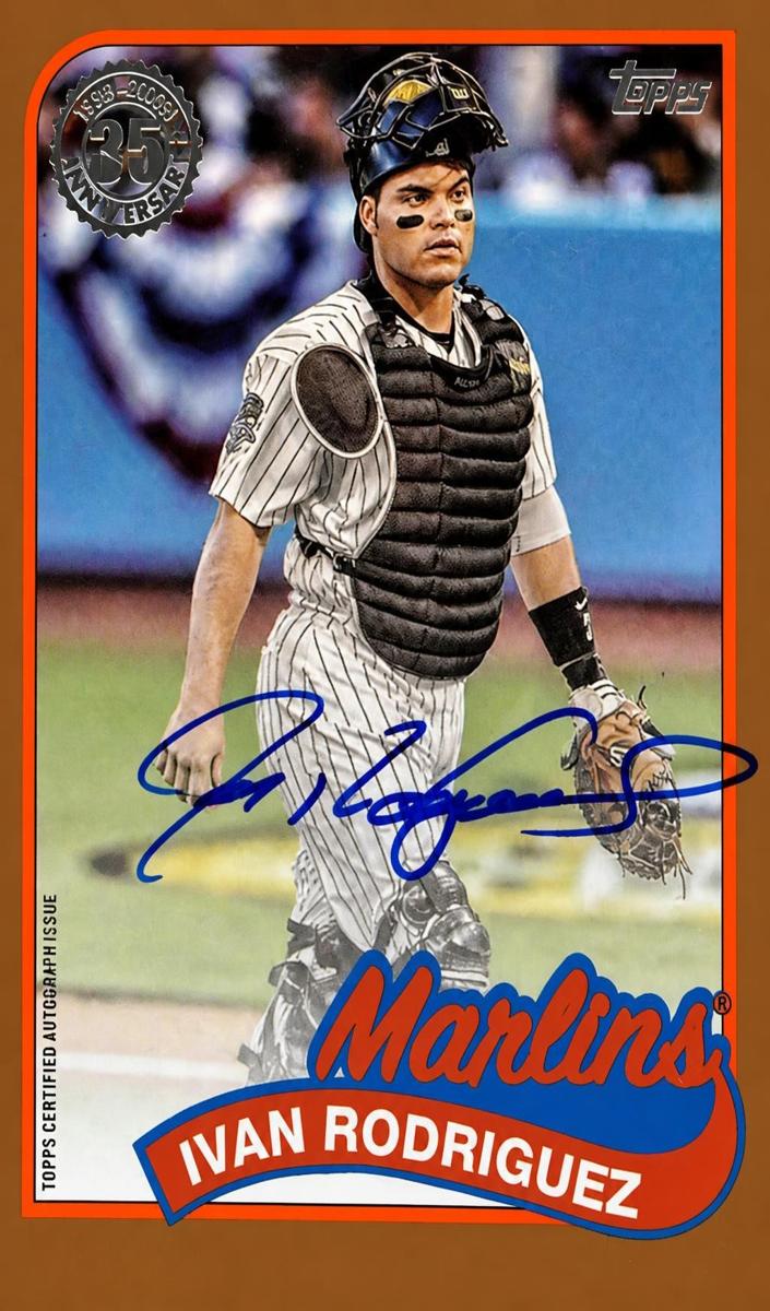 2024 Topps Update Ivan Rodriguez [Gold] #89BA2-IR card
