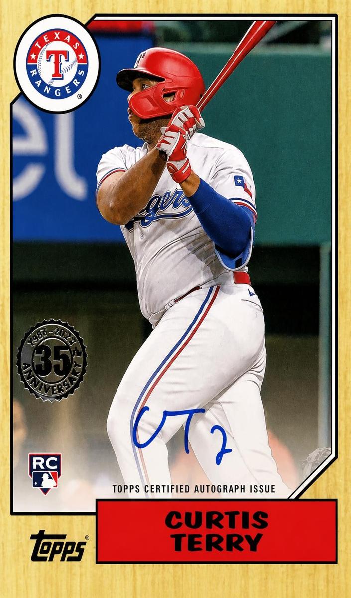 2022 Topps Curtis Terry #87BA-CT card