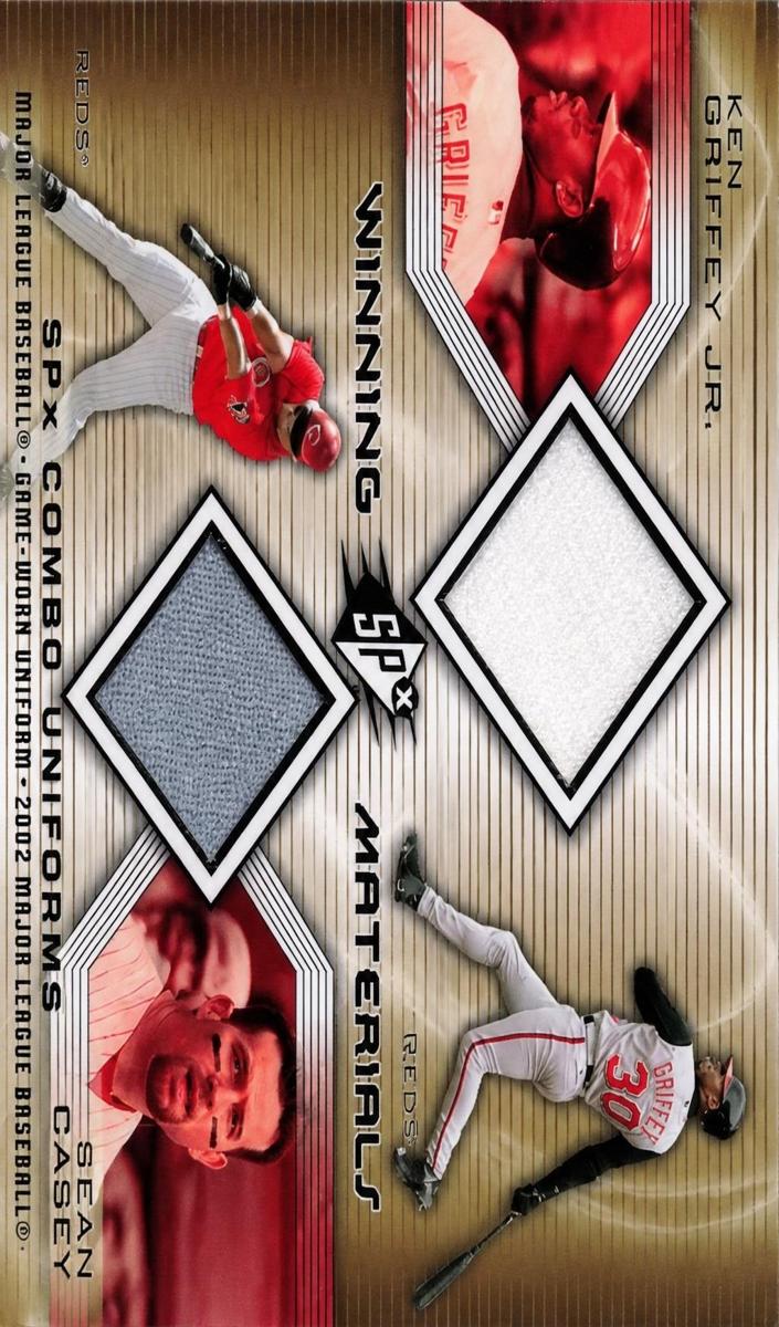 2002 Ken Griffey Jr. / Sean Casey #WM-GC