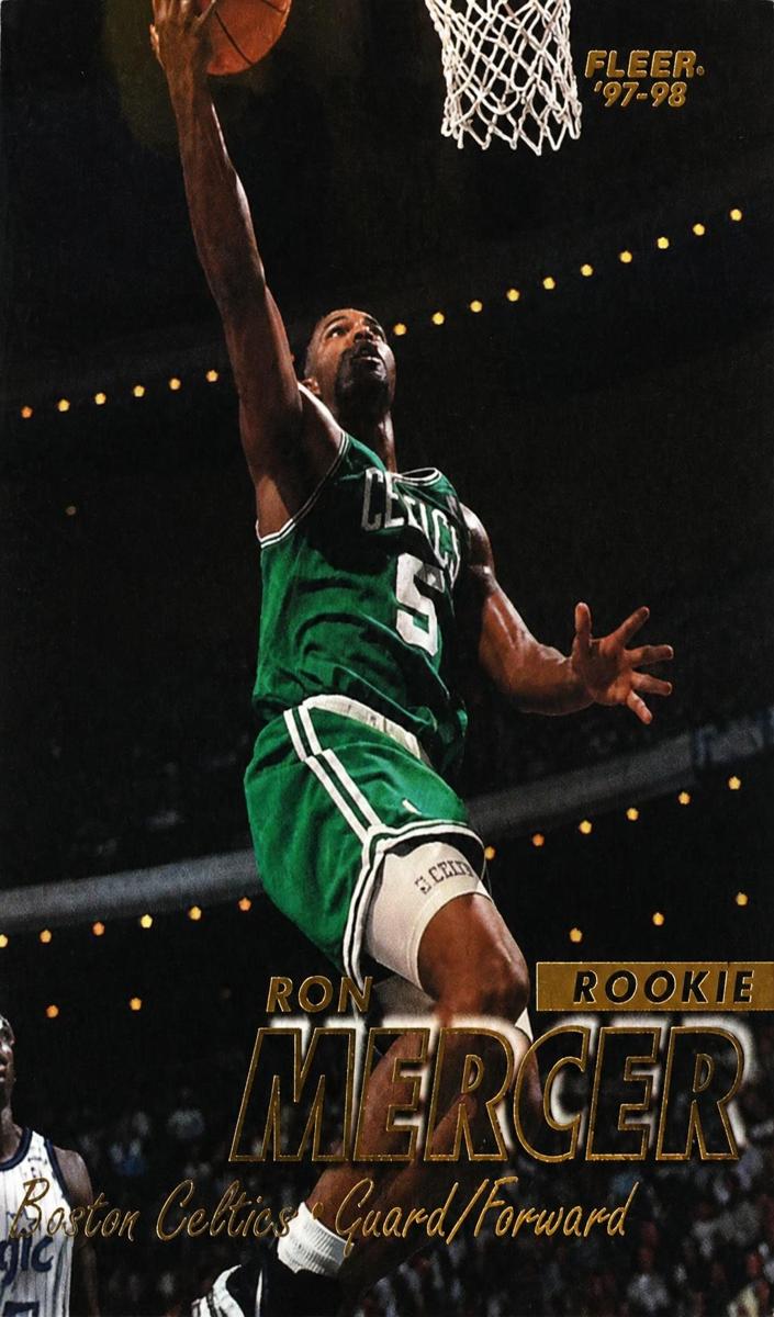 1997 Fleer Ron Mercer #242 card