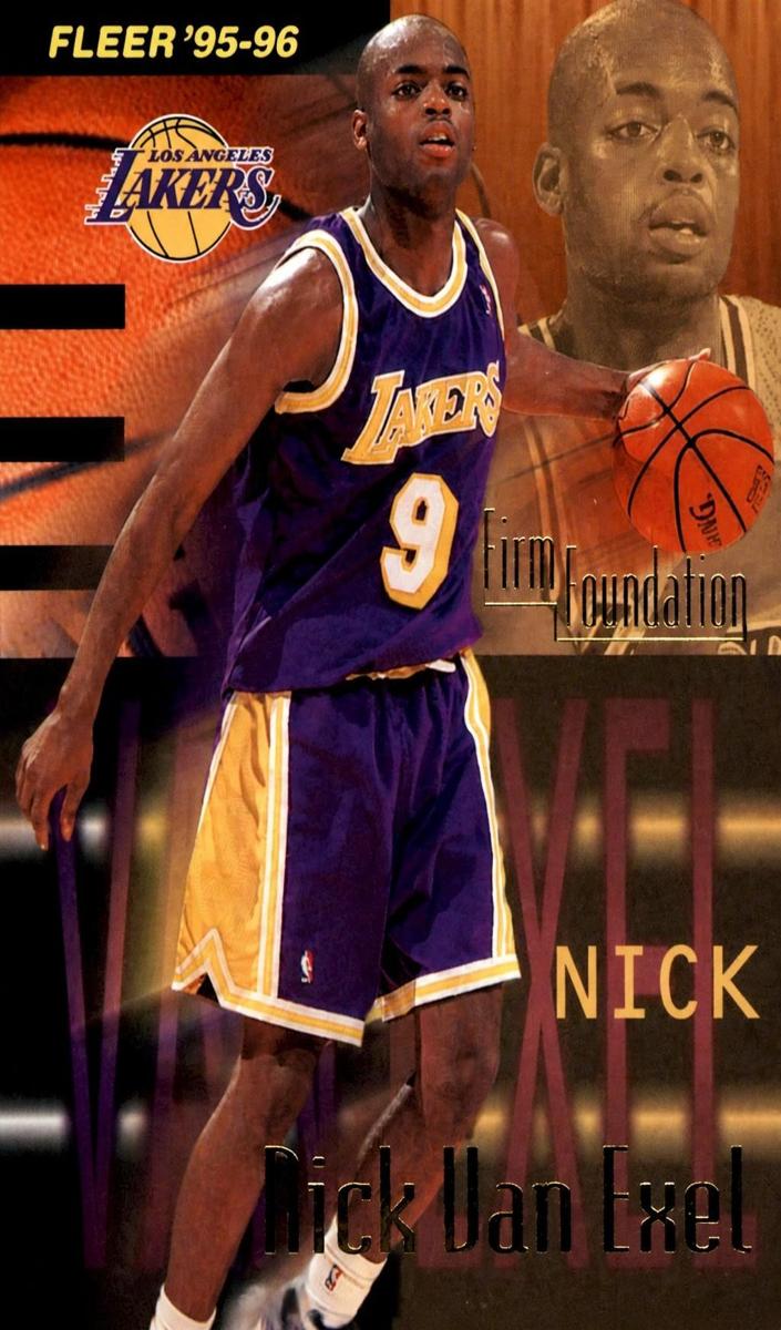 1995 Fleer Nick Van Exel #332 card