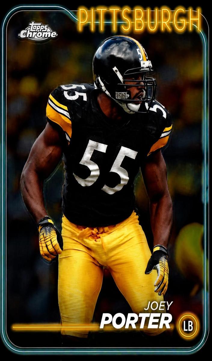 2024 Topps Chrome Joey Porter #169 card