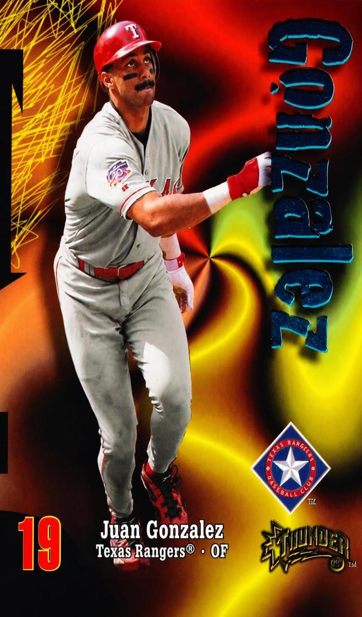 1998 Juan Gonzalez #19