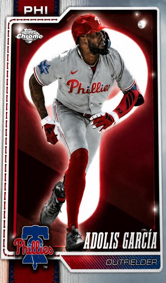 2026 Topps Chrome Adolis Garcia #206 card