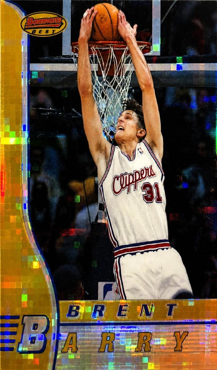 1996 Brent Barry [Atomic Refractor] #14