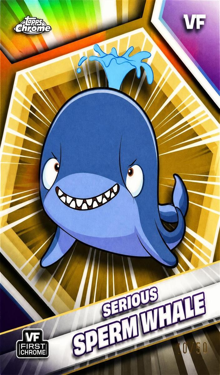 2026 Serious Sperm Whale [Gold Refractor] #155