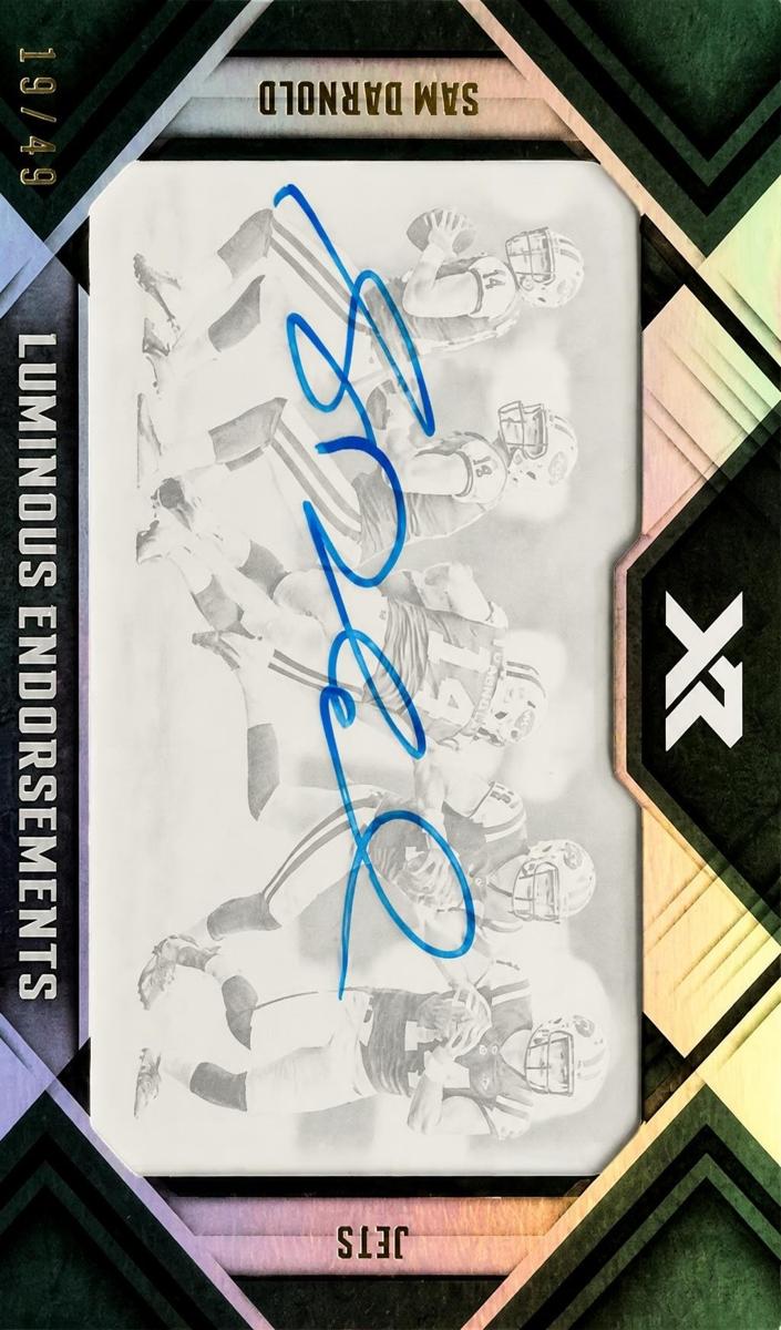 2018 Panini XR Sam Darnold [Green] #LE-3 card