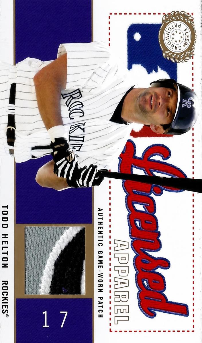 2003 Todd Helton #TH-LA