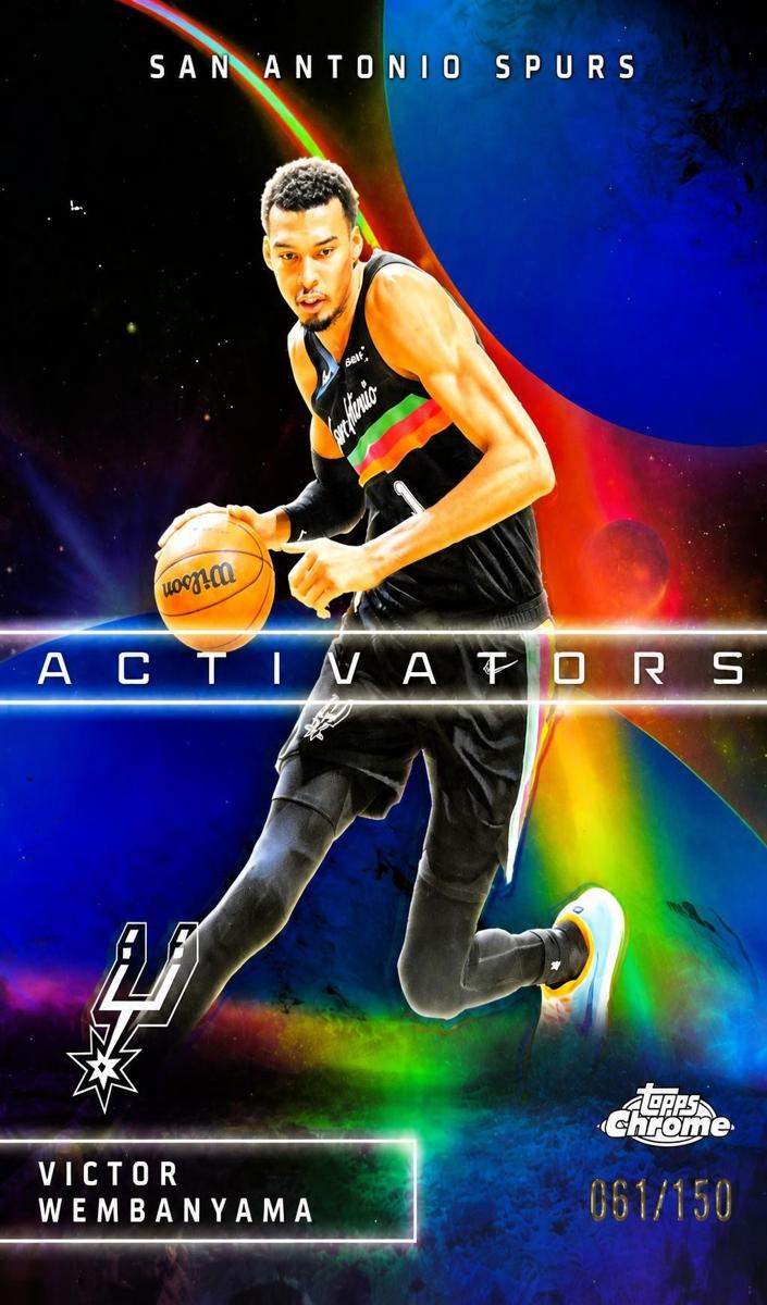 2025 Victor Wembanyama [Blue Refractor] #AC-3