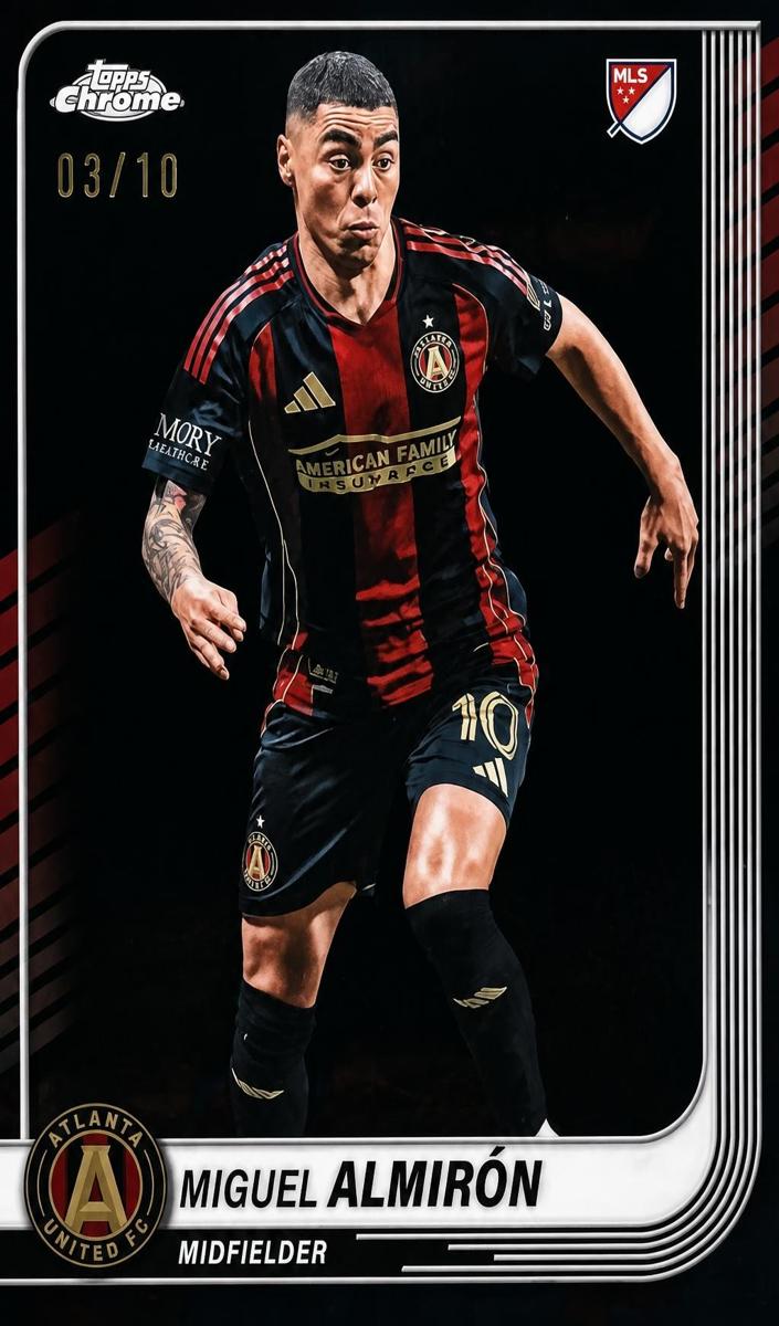 2025 Miguel Almiron [Black] #63