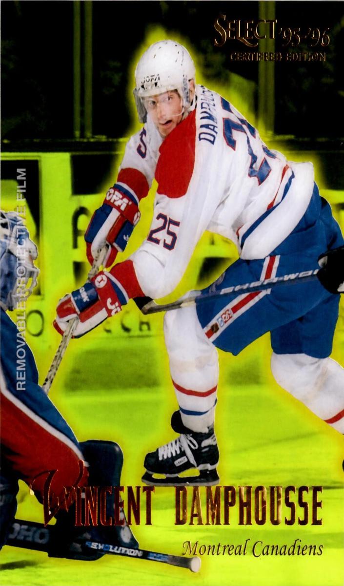 1995 Select Certified Vincent Damphousse [Mirror Gold] #75 card