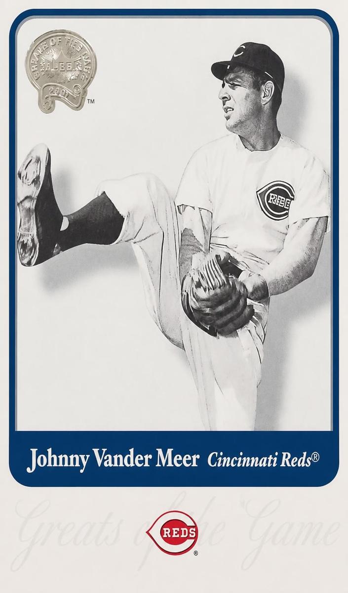 2001 Johnny Vander Meer #10
